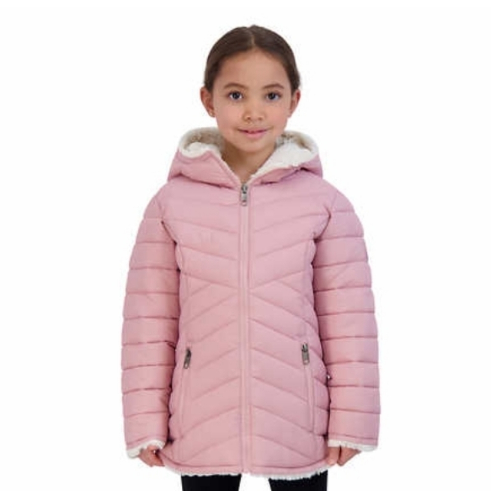 Steve Madden Youth Reversible parka